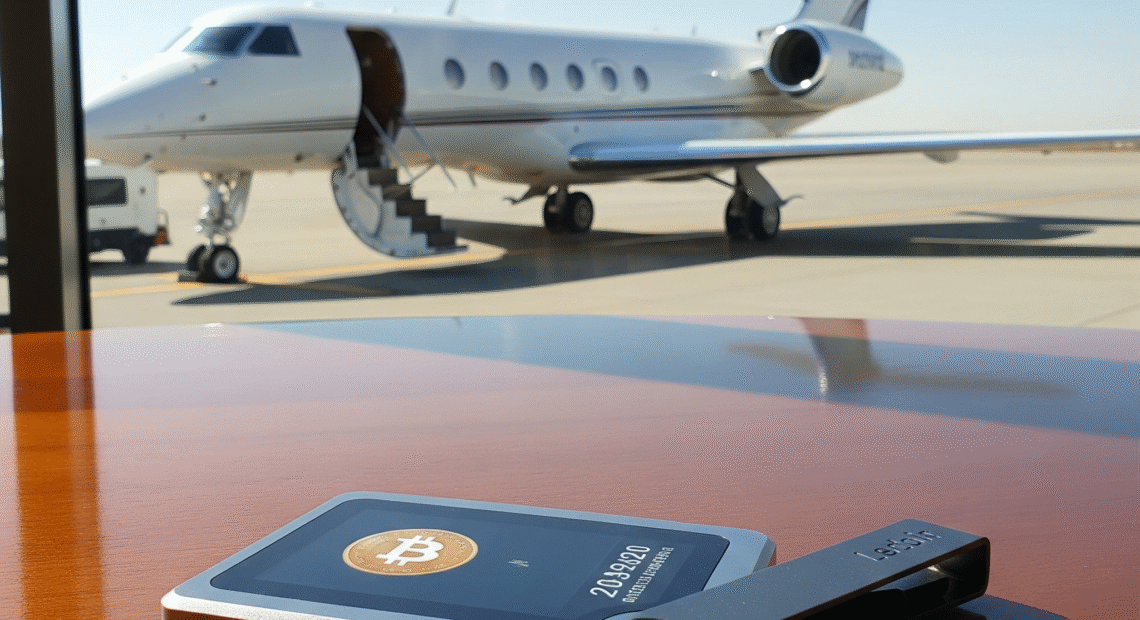 From Crypto Wallets to Private Jets: Bitcoin Wealth Fuels Luxury Travel