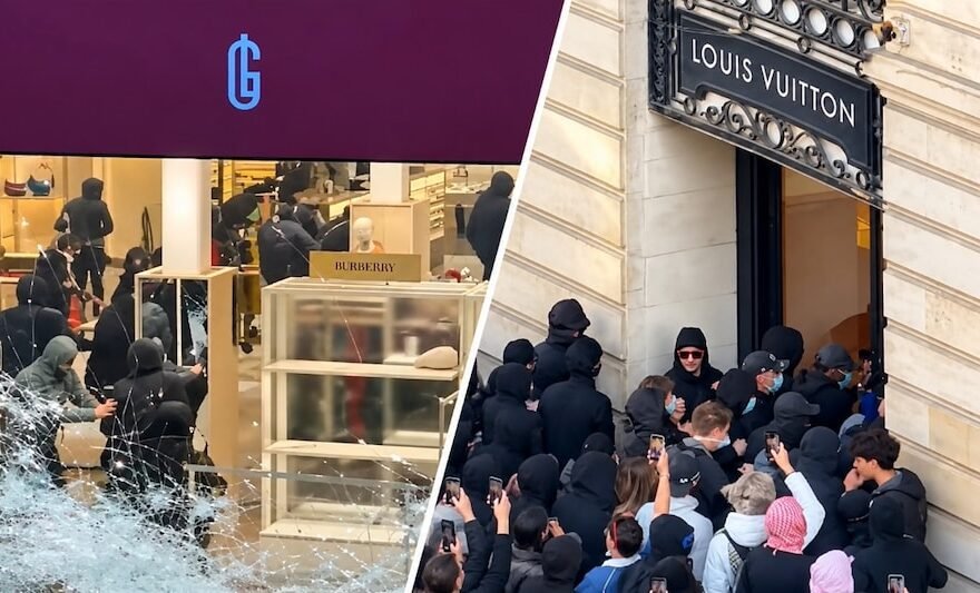 Paris Shopkeepers Recover After Violent Protests